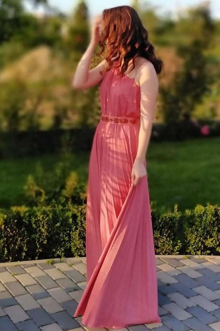 Stylish One-Shoulder Sheath Red Long Dress for Bridesmaids